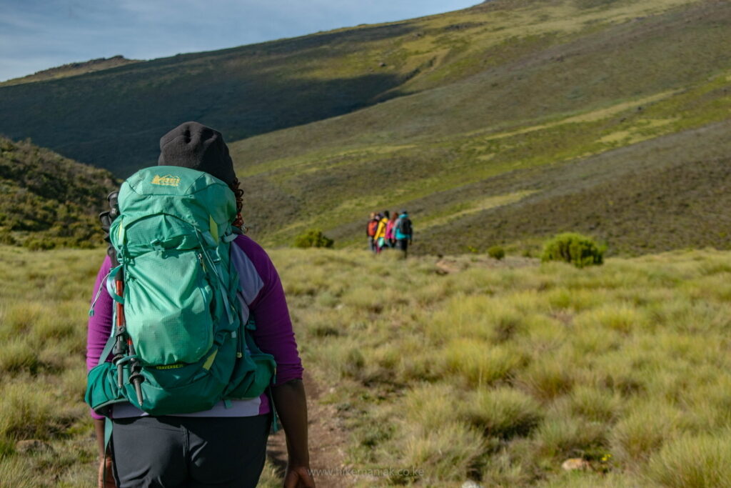 Mount Kenya Chogoria Sirimon Route